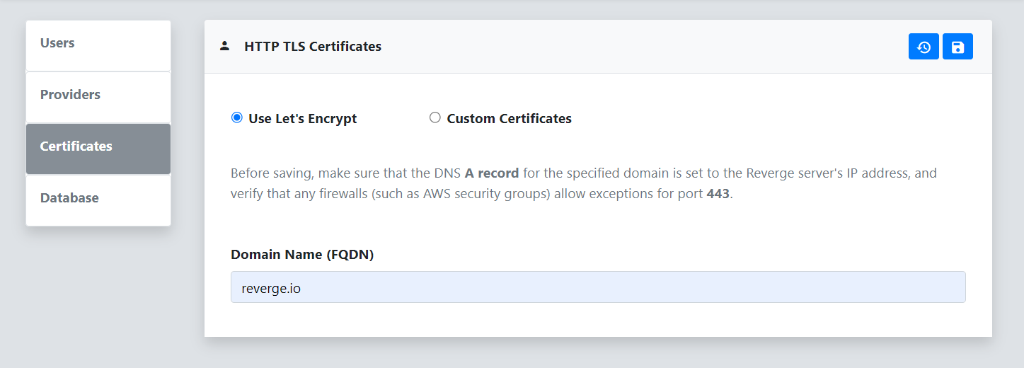 Lets Encrypt Cert